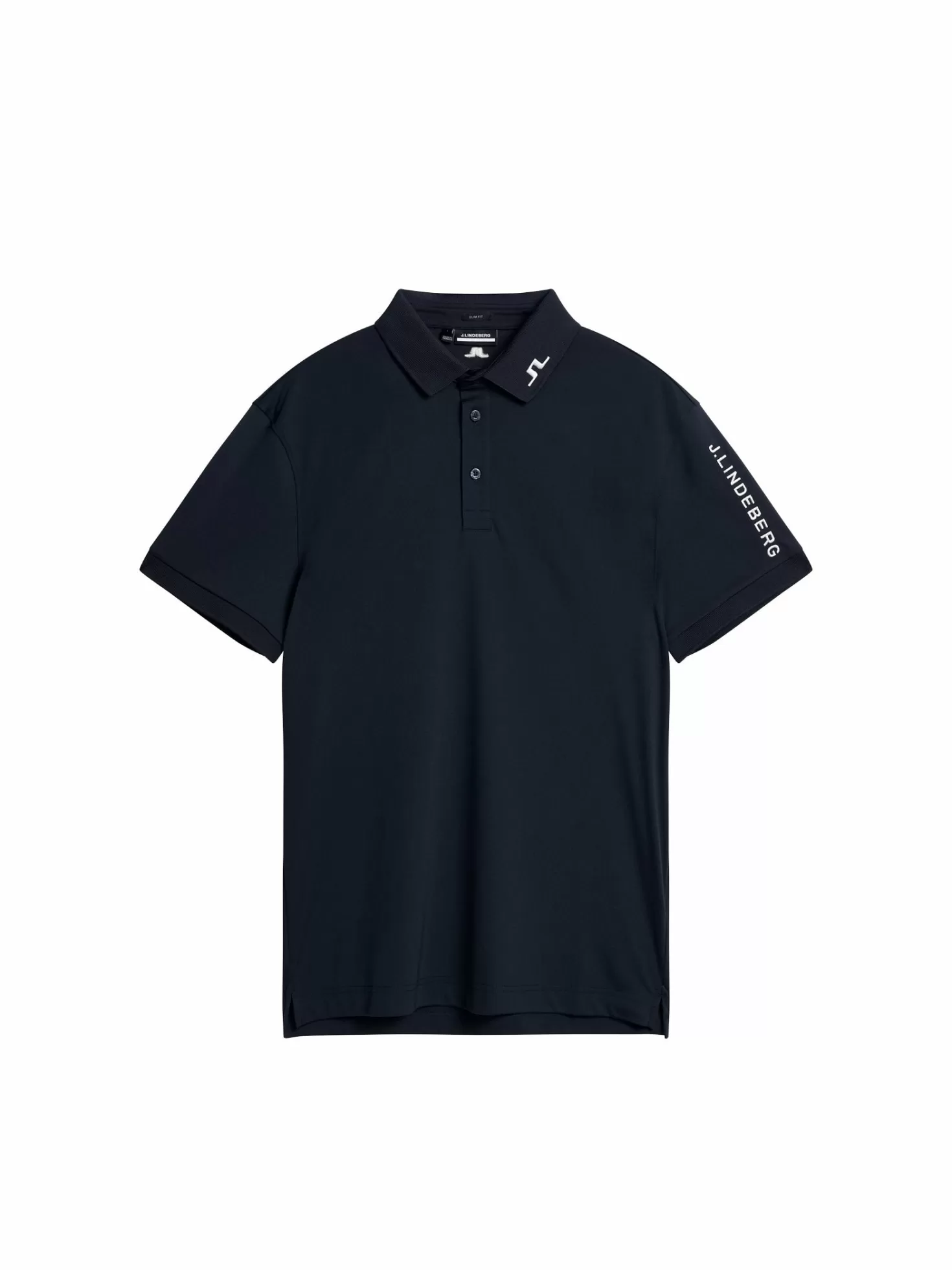 Polotröjor<J.Lindeberg Tour Tech Slim Fit Polo Light Grey