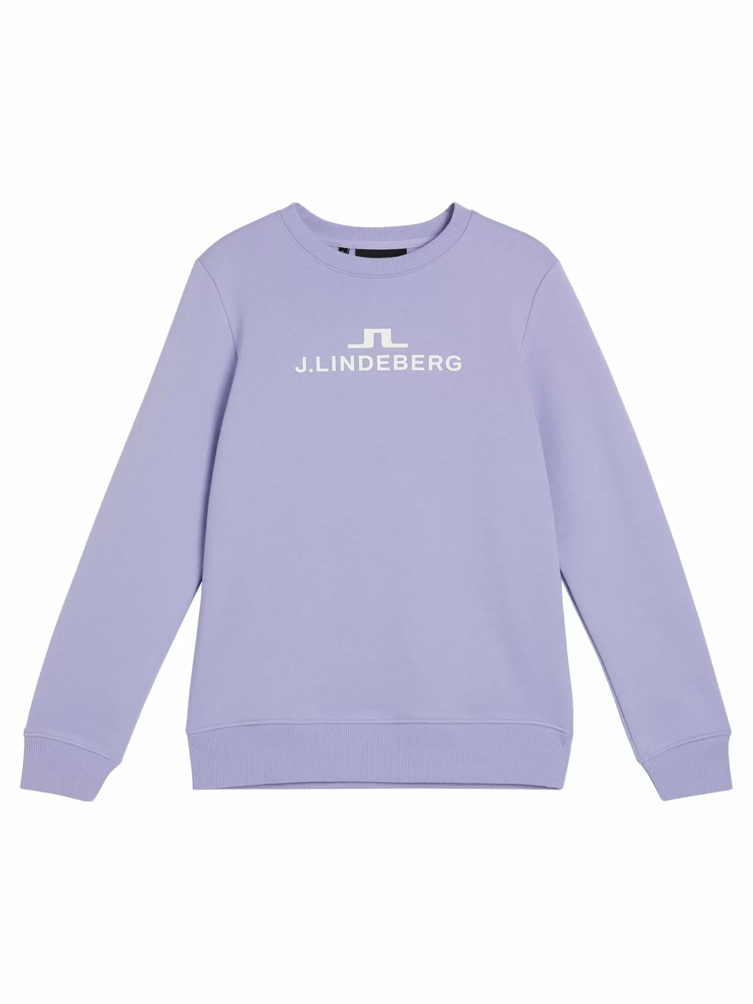 Tröjor<J.Lindeberg W Alpha Crew Neck Light Grey Melange