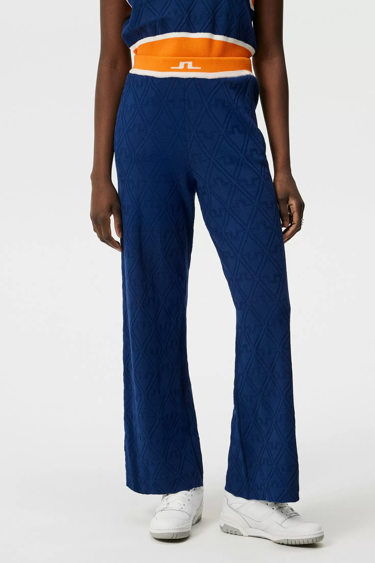 Byxor<J.Lindeberg Wanda Knitted Pant Estate Blue