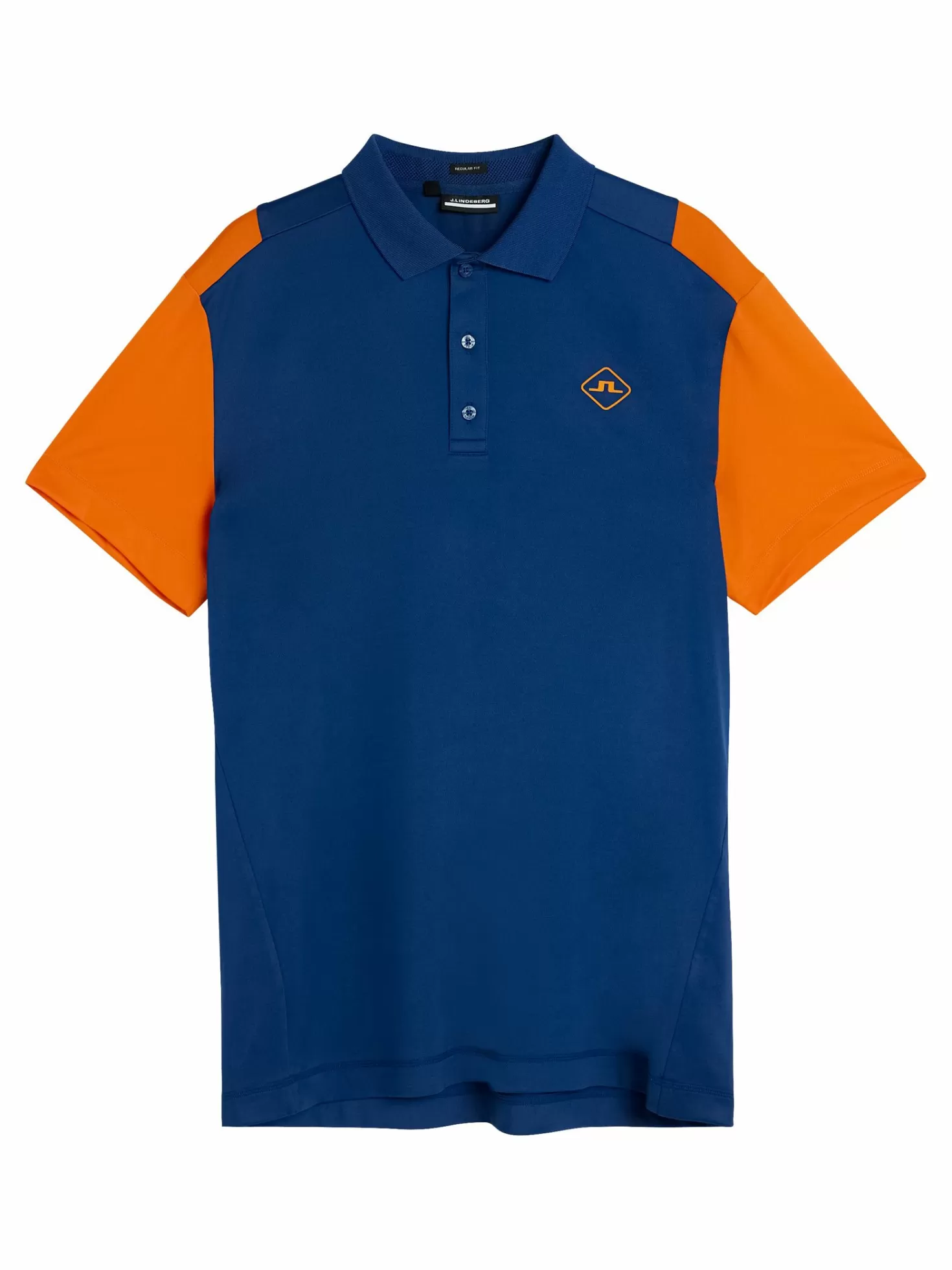 Polotröjor<J.Lindeberg Zak Regular Fit Polo Estate Blue