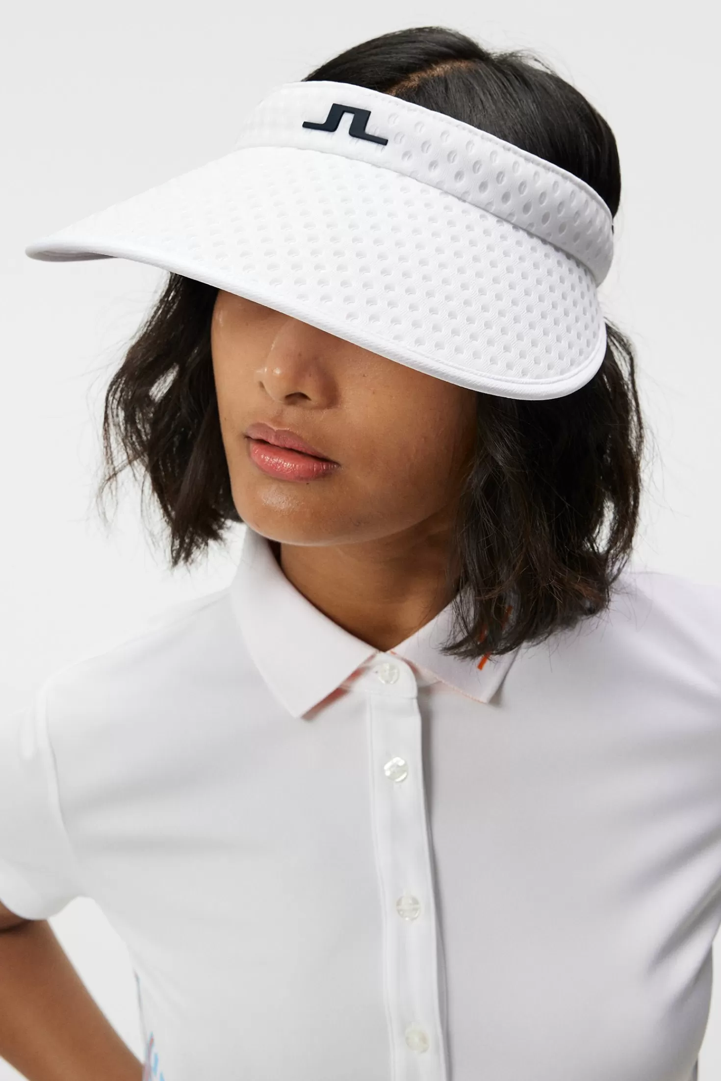 Kepsar<J.Lindeberg Zenna Diadem Visor White